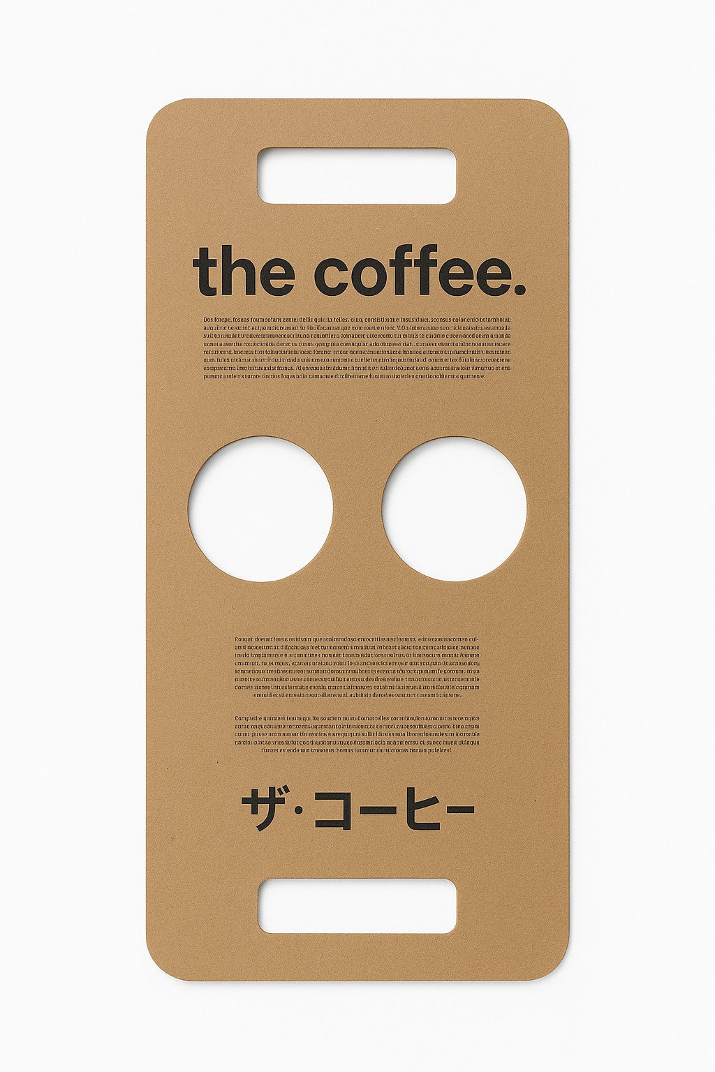 PORTAVASOS THE COFFEE PAQUETE (300 PIEZAS)