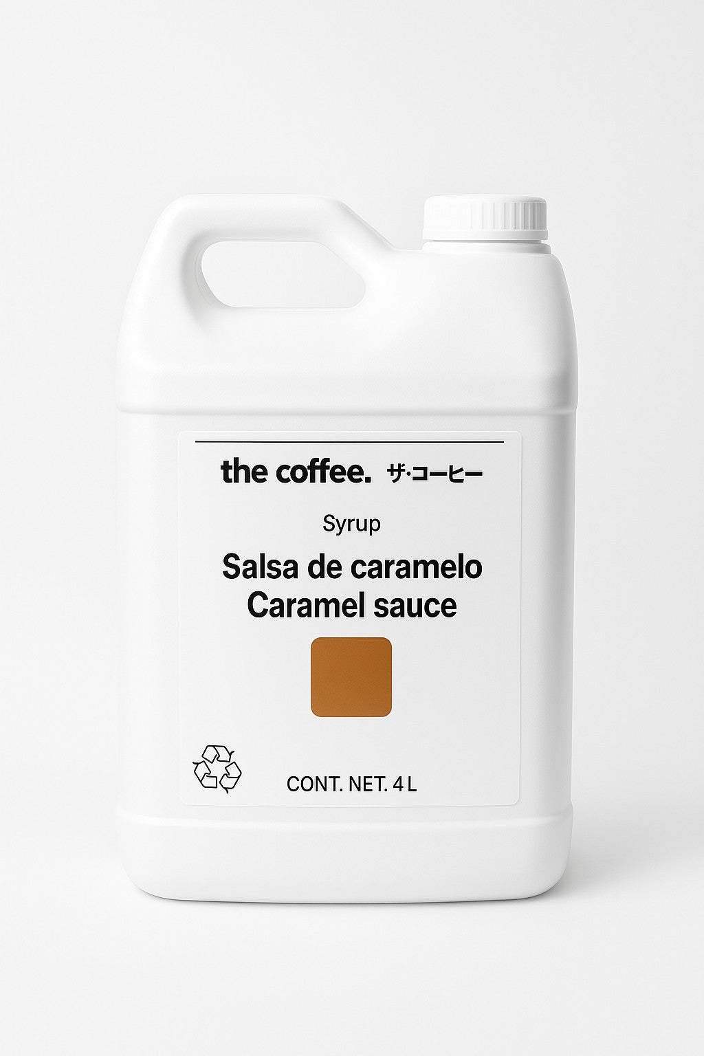 SALSA DE CARAMELO BOTE 4 LTOS.