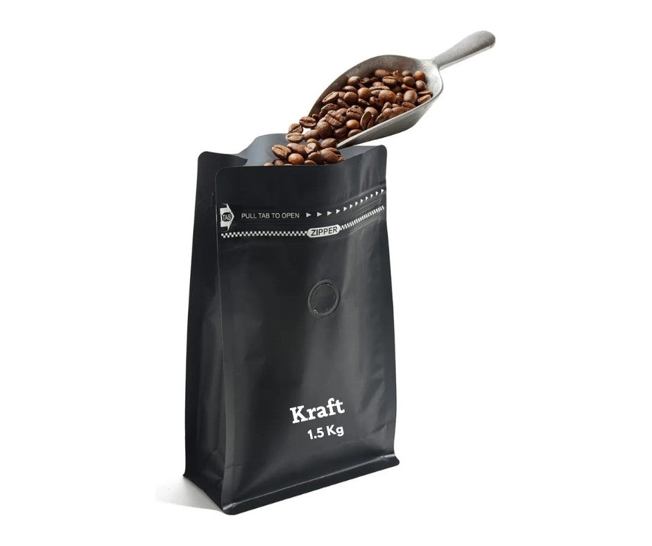 CAFE TOSTADO EN GRANO KRAFT (1.5 KG)