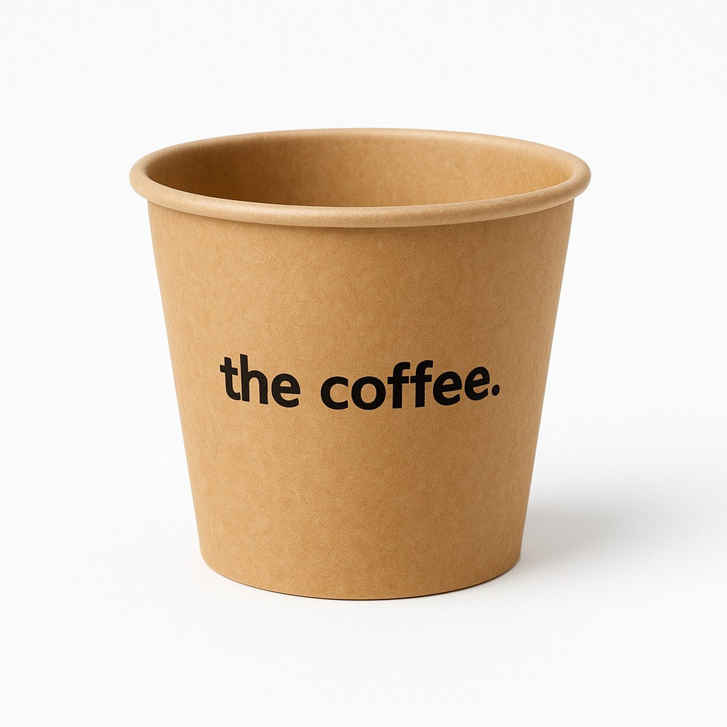 120 ML KRAFT PAPER CUP TIRAS (500 PIEZAS)