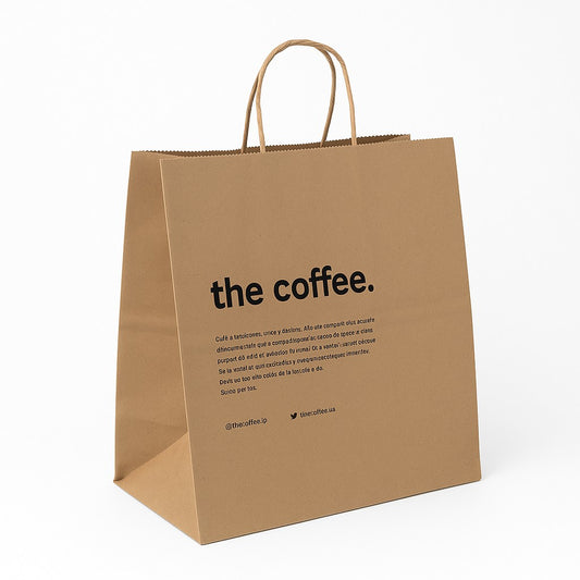 BOLSAS GRANDES KRAFT THE COFFEE