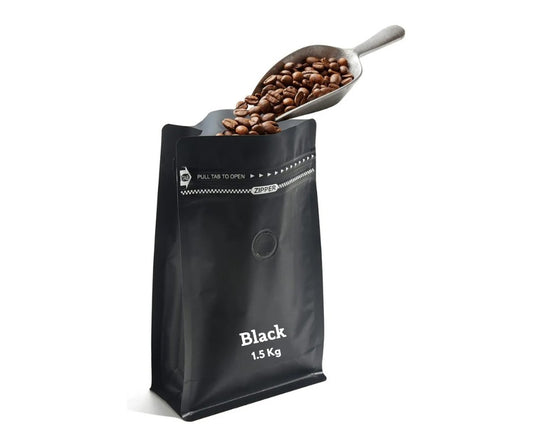 CAFE TOSTADO EN GRANO BLACK (1.5 KG)