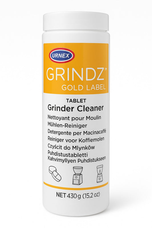 URNEX® LIMPIADOR PARA MOLINO GRINDZ EN PASTILLA BOTE 430 G