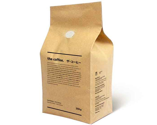 BOLSA PARA CAFE 250 GRAMOS KRAFT