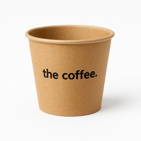 120 ML KRAFT PAPER CUP TIRAS (500 PIEZAS)